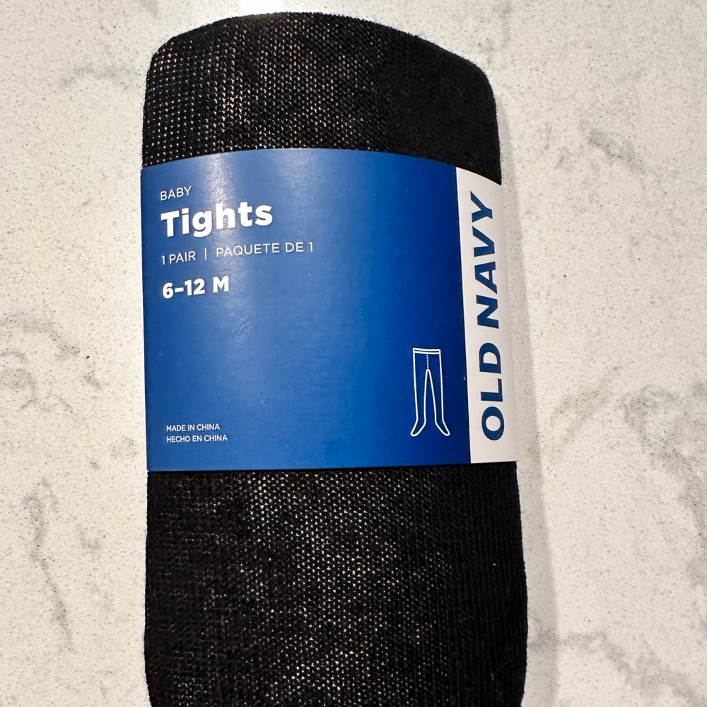 Solid soft knit tights